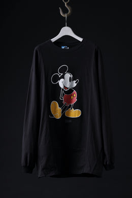 CHANGES CRACKING-MOUSE LS TOPS (BLACK #D)