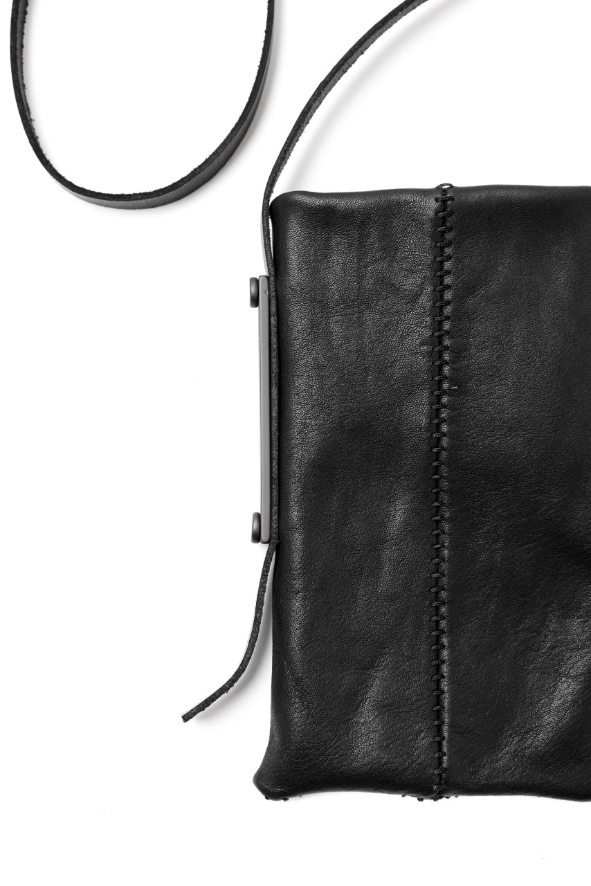 Load image into Gallery viewer, PAL OFFNER MOBILE BAG BIG / CALF LEATHER (BLACK)