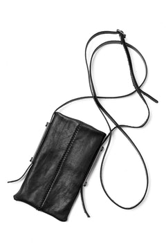 Load image into Gallery viewer, PAL OFFNER MOBILE BAG BIG / CALF LEATHER (BLACK)
