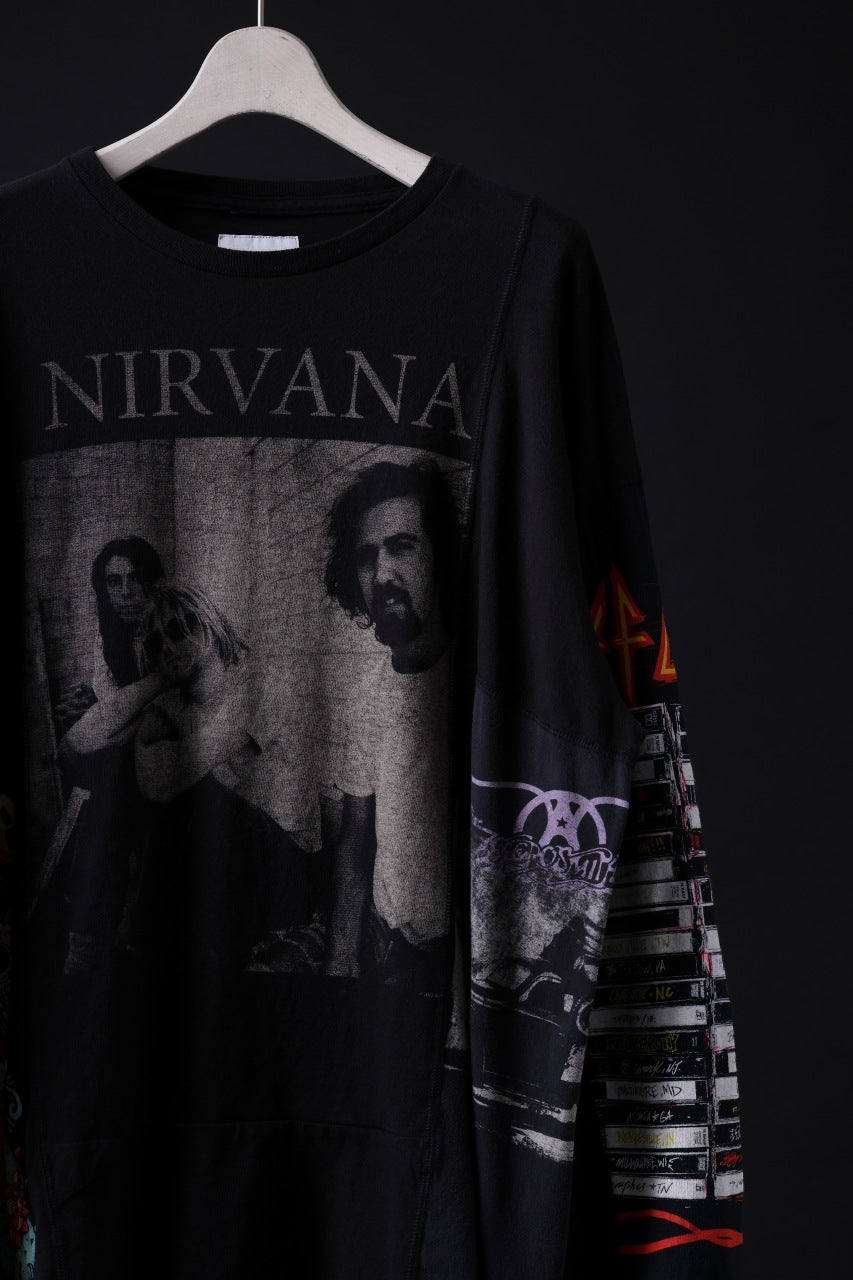 Load image into Gallery viewer, CHANGES VINTAGE REMAKE QUINTET PANEL L/S TEE (MULTI #B)