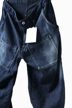 画像をギャラリービューアに読み込む, Y&#39;s BACK TWO TUCK PANTS / 8oz SPOTTED HORSE CRAFT DENIM (INDIGO)