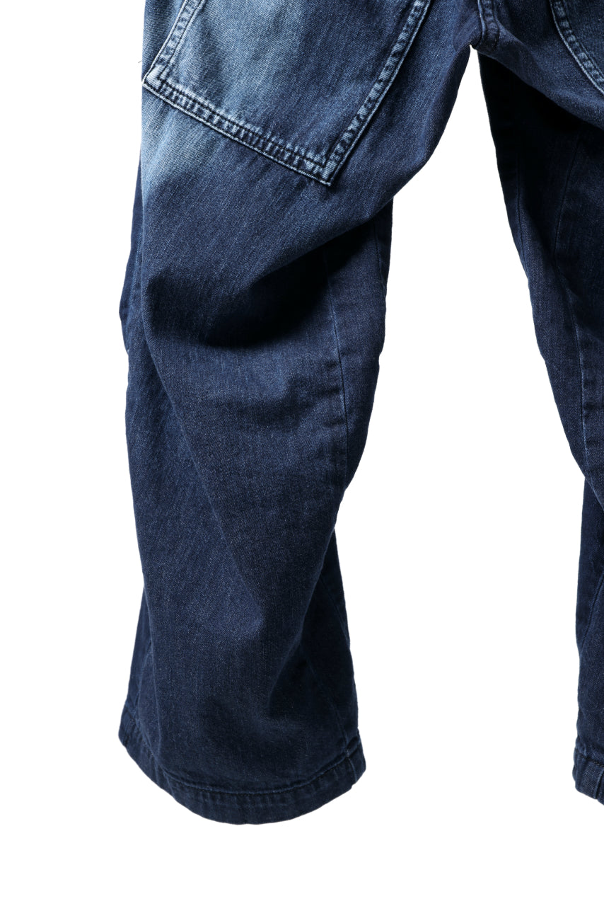 画像をギャラリービューアに読み込む, Y&#39;s BACK TWO TUCK PANTS / 8oz SPOTTED HORSE CRAFT DENIM (INDIGO)