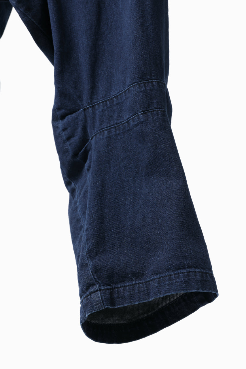 Y's BACK TWO TUCK PANTS / 8oz SPOTTED HORSE CRAFT DENIM (INDIGO)の ...