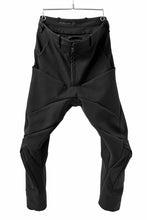 Load image into Gallery viewer, LEON EMANUEL BLANCK exclusive FORCED 6 POCKET COPPED PANTS / HEAVY STRETCH COTTON JERSEY (BLACK)