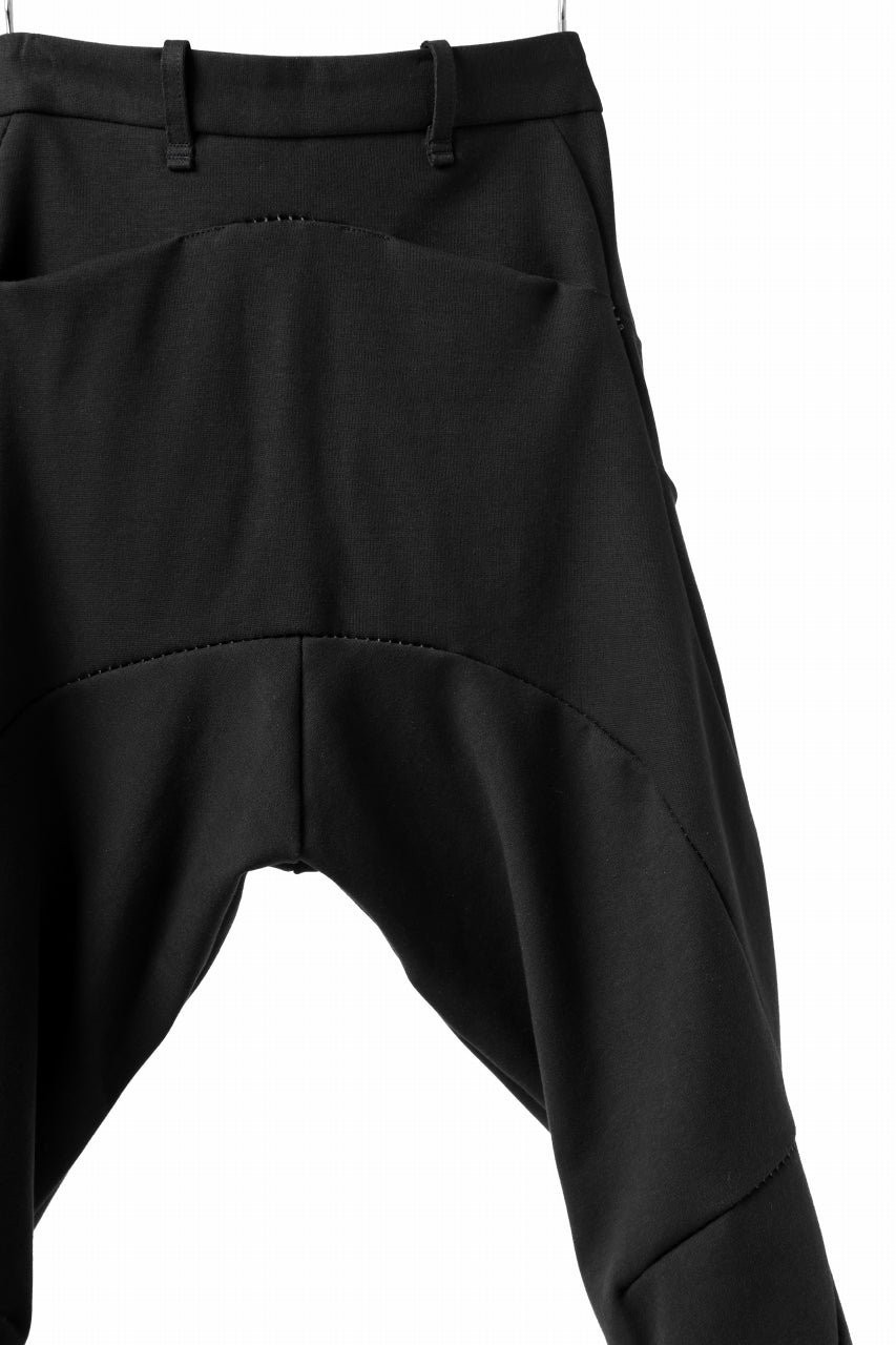 Load image into Gallery viewer, LEON EMANUEL BLANCK exclusive FORCED 6 POCKET COPPED PANTS / HEAVY STRETCH COTTON JERSEY (BLACK)