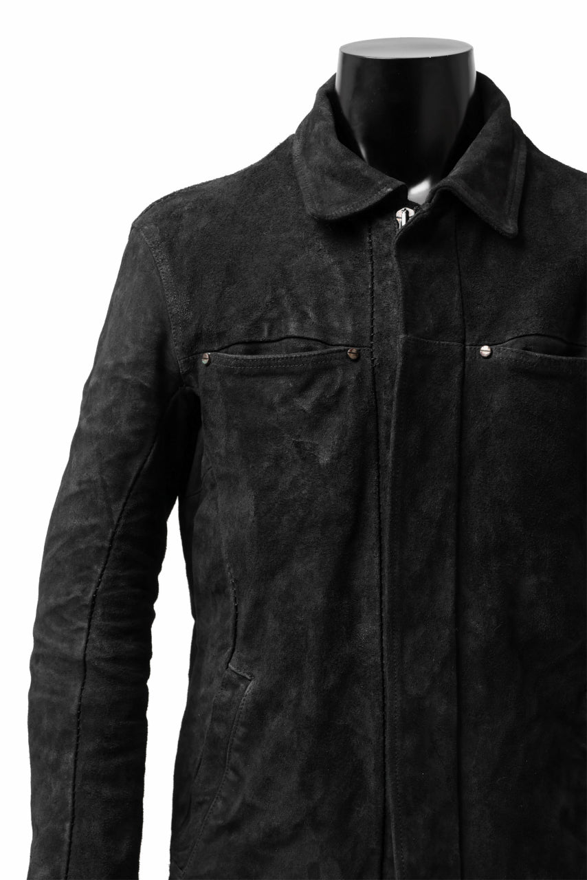 incarnation REVERSE HORSE SKIN JEAN JACKET JJ-1Z (BLACK)