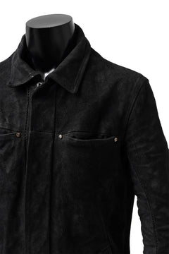 画像をギャラリービューアに読み込む, incarnation REVERSE HORSE SKIN JEAN JACKET JJ-1Z (BLACK)