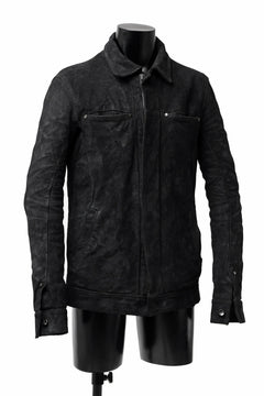 画像をギャラリービューアに読み込む, incarnation REVERSE HORSE SKIN JEAN JACKET JJ-1Z (BLACK)