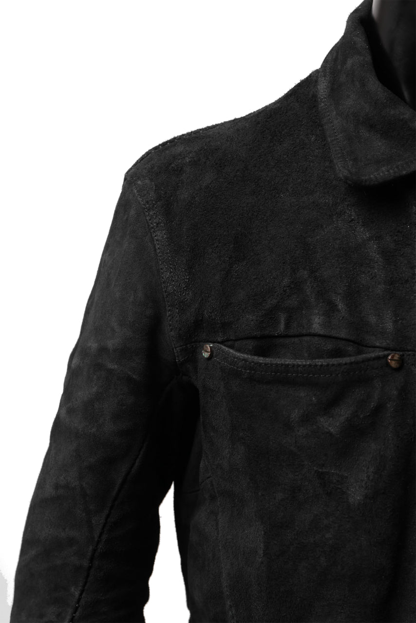 incarnation REVERSE HORSE SKIN JEAN JACKET JJ-1Z (BLACK)