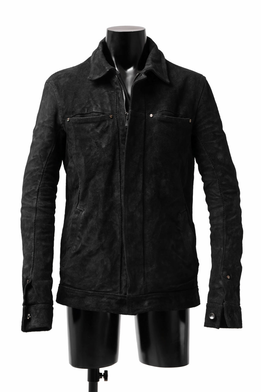 incarnation REVERSE HORSE SKIN JEAN JACKET JJ-1Z (BLACK)