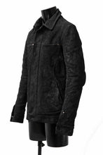 画像をギャラリービューアに読み込む, incarnation REVERSE HORSE SKIN JEAN JACKET JJ-1Z (BLACK)