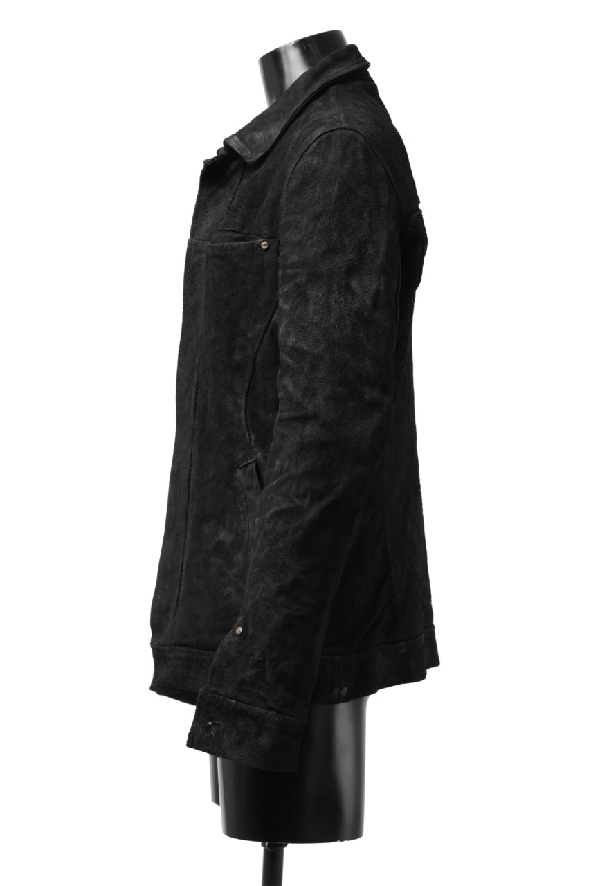 incarnation REVERSE HORSE SKIN JEAN JACKET JJ-1Z (BLACK)