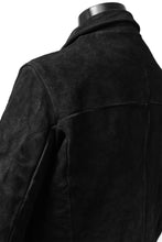 画像をギャラリービューアに読み込む, incarnation REVERSE HORSE SKIN JEAN JACKET JJ-1Z (BLACK)