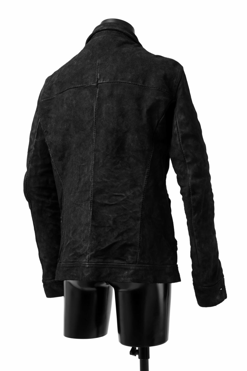 画像をギャラリービューアに読み込む, incarnation REVERSE HORSE SKIN JEAN JACKET JJ-1Z (BLACK)