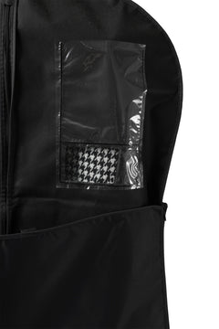 Load image into Gallery viewer, mastermind WORLD HOODED VARSITY JACKET / CASHMERE + LAMB LEATHER + PRIMALOFT (BLACK PLAID)