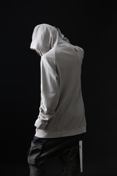 Load image into Gallery viewer, BORIS BIDJAN SABERI HOODY PULLOVER / NATURAL OBJECT DYED &quot;HOODY2-F092&quot; (LIGHT GREY)