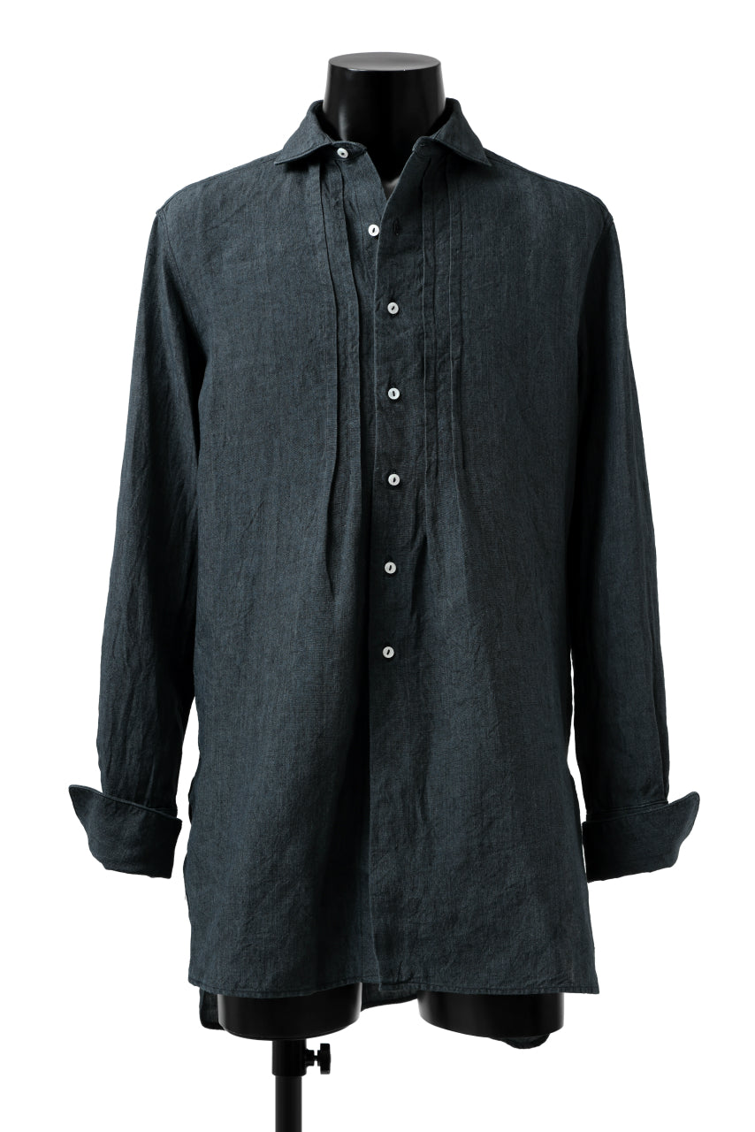 画像をギャラリービューアに読み込む, sus-sous shirts dress / L100 poplin washer (NAVY)