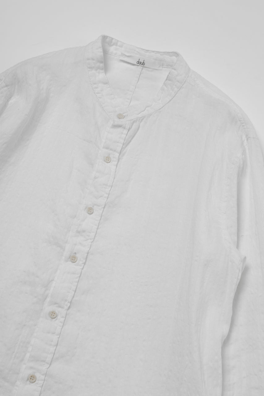 画像をギャラリービューアに読み込む, daub WASHED LONG SHIRT / CL-STRIPE (WHITE)