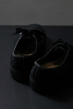 画像をギャラリービューアに読み込む, incarnation exclusive HORSE LEATHER LOW CUT LACE UP SNEAKER (PIECE DYED ALL BLACK)