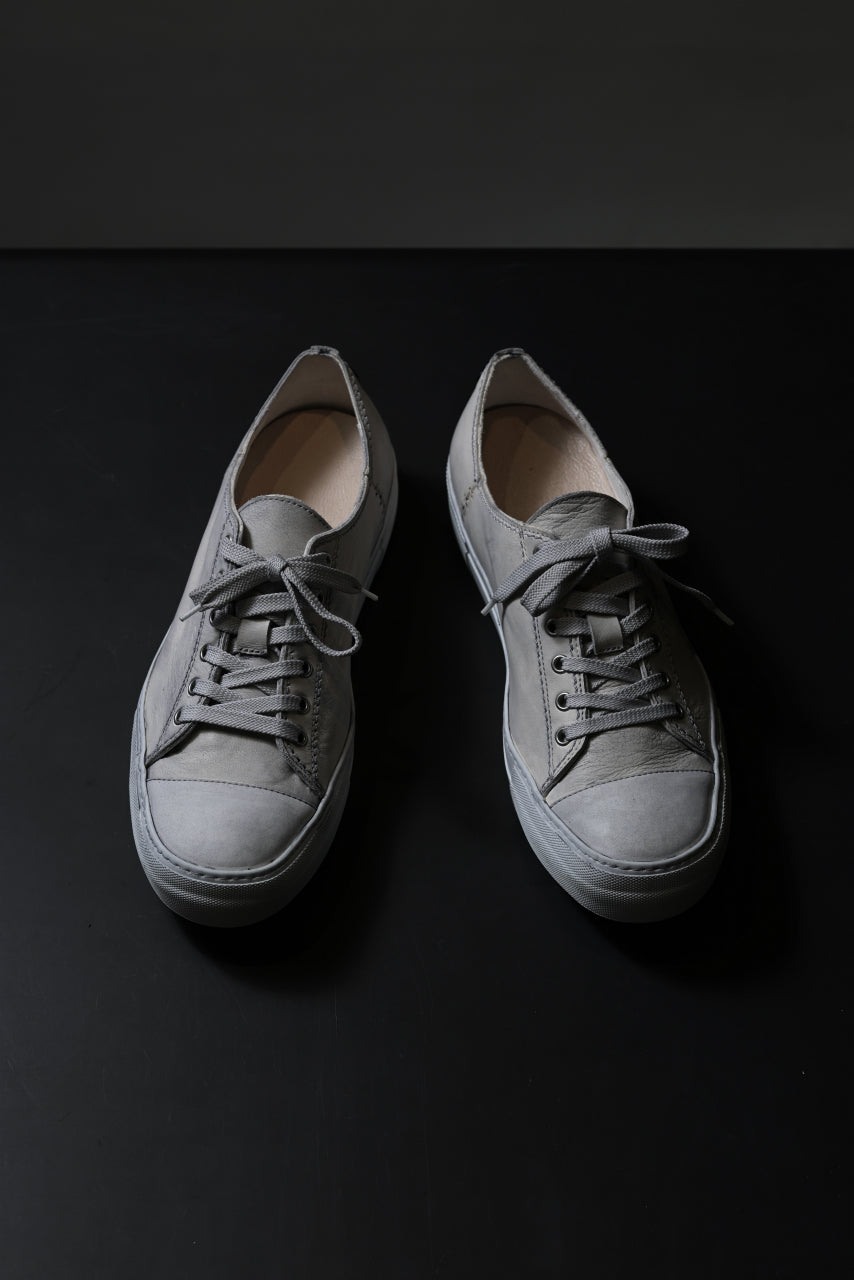 incarnation exclusive CLASSIC SNEAKER LOW / HORSE FULL GRAIN (HAND DYED / BIANCO)