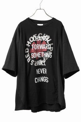 CHANGES VINTAGE REMAKE MULTI PANEL TEE (BLACK #4)