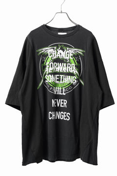 画像をギャラリービューアに読み込む, CHANGES VINTAGE REMAKE MULTI PANEL TEE (BLACK #6)