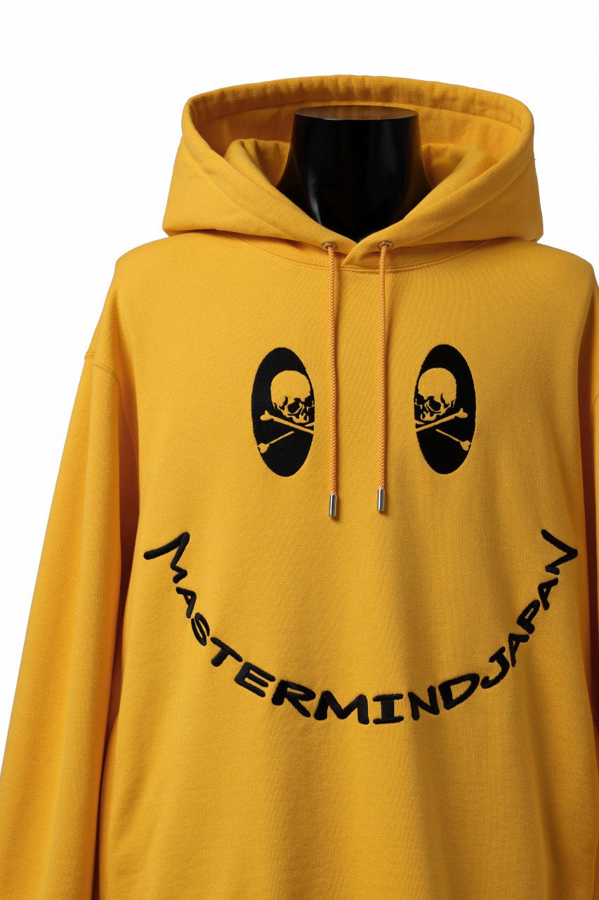 mastermind JAPAN SWEAT HOODIE / FACE LOGO (YELLOW)