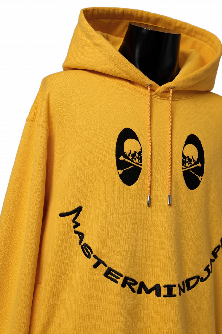 mastermind JAPAN SWEAT HOODIE / FACE LOGO (YELLOW)