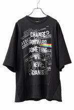 Load image into Gallery viewer, CHANGES VINTAGE REMAKE MULTI PANEL TEE (BLACK #8)