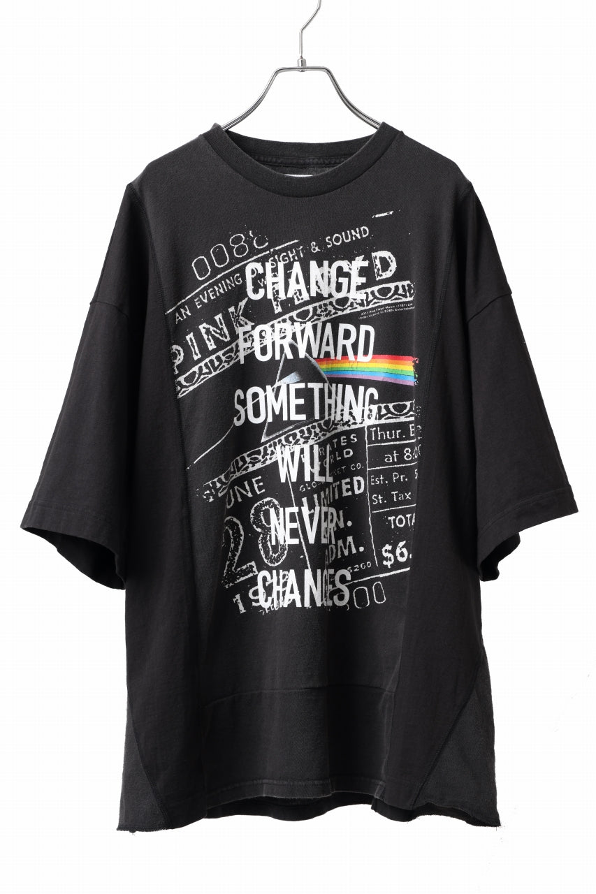 CHANGES VINTAGE REMAKE MULTI PANEL TEE (BLACK #8)