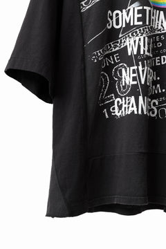 Load image into Gallery viewer, CHANGES VINTAGE REMAKE MULTI PANEL TEE (BLACK #8)