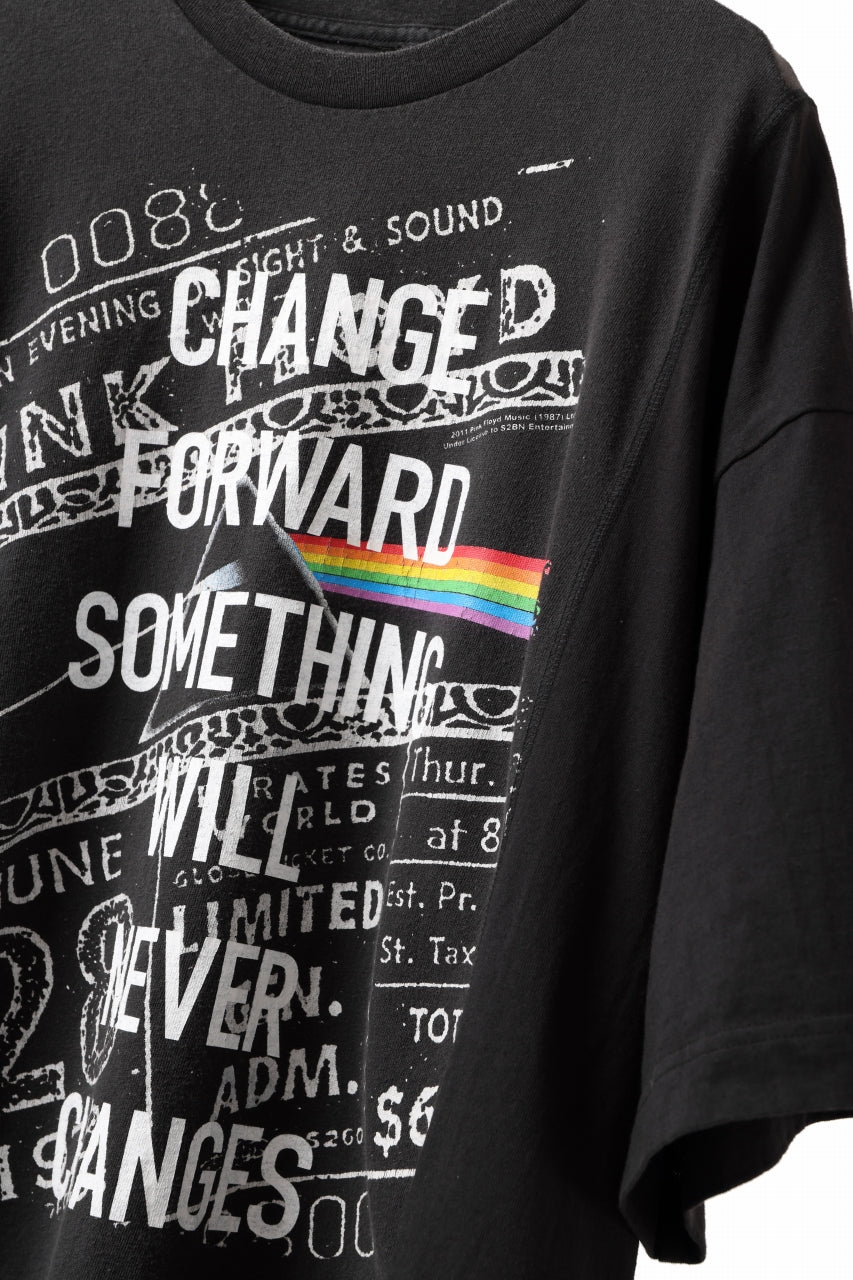 画像をギャラリービューアに読み込む, CHANGES VINTAGE REMAKE MULTI PANEL TEE (BLACK #8)