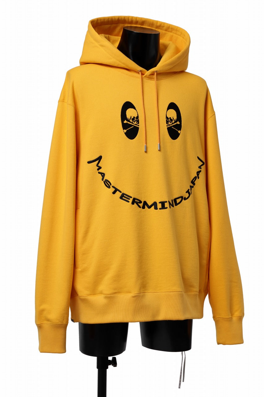 mastermind JAPAN SWEAT HOODIE / FACE LOGO (YELLOW)