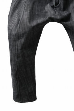 Load image into Gallery viewer, incarnation 2TUCK WIDE TAPER CROPPED TROUSERS BP-1C / ITALY INDIGO DENIM (T42)