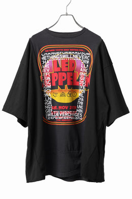 CHANGES VINTAGE REMAKE MULTI PANEL TEE (BLACK #2)