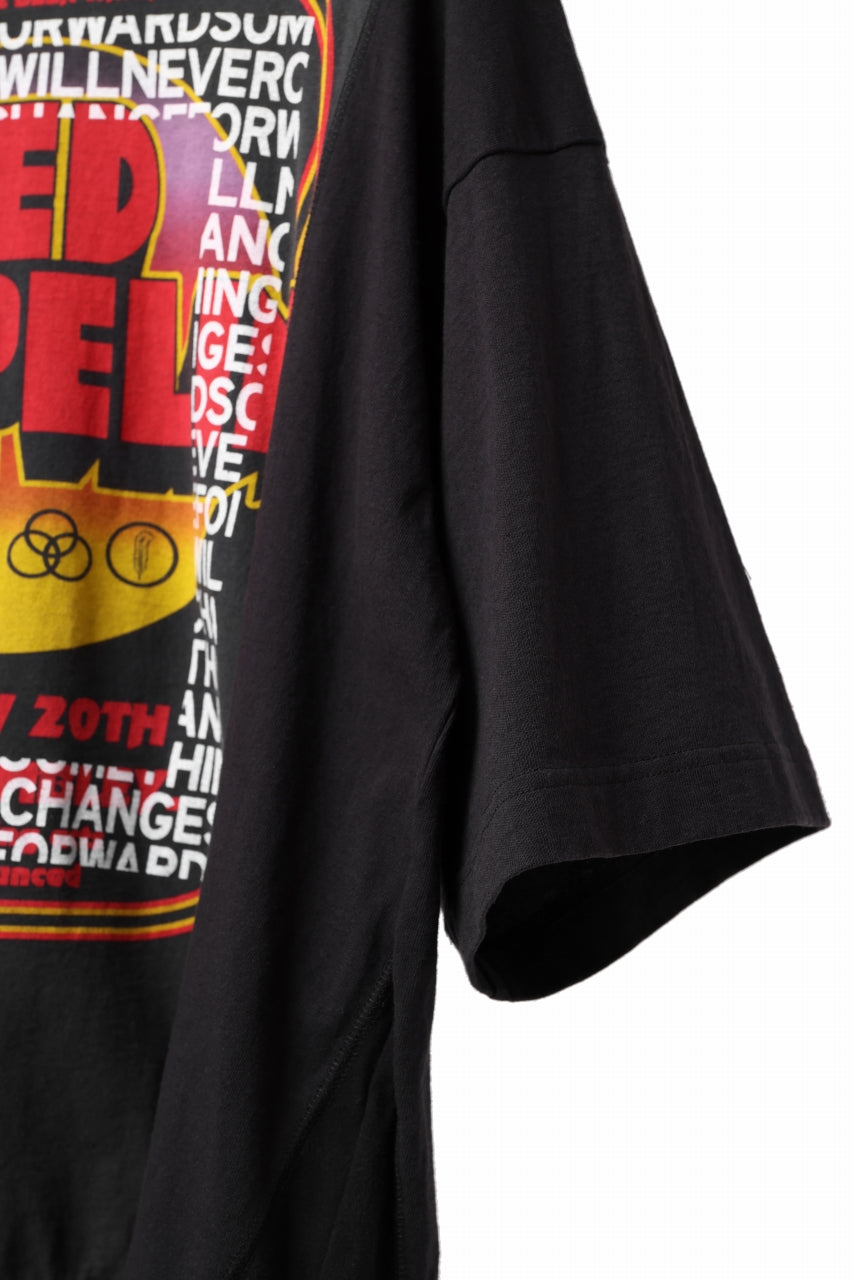 CHANGES VINTAGE REMAKE MULTI PANEL TEE (BLACK #2)