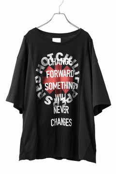 画像をギャラリービューアに読み込む, CHANGES VINTAGE REMAKE MULTI PANEL TEE (BLACK #5)