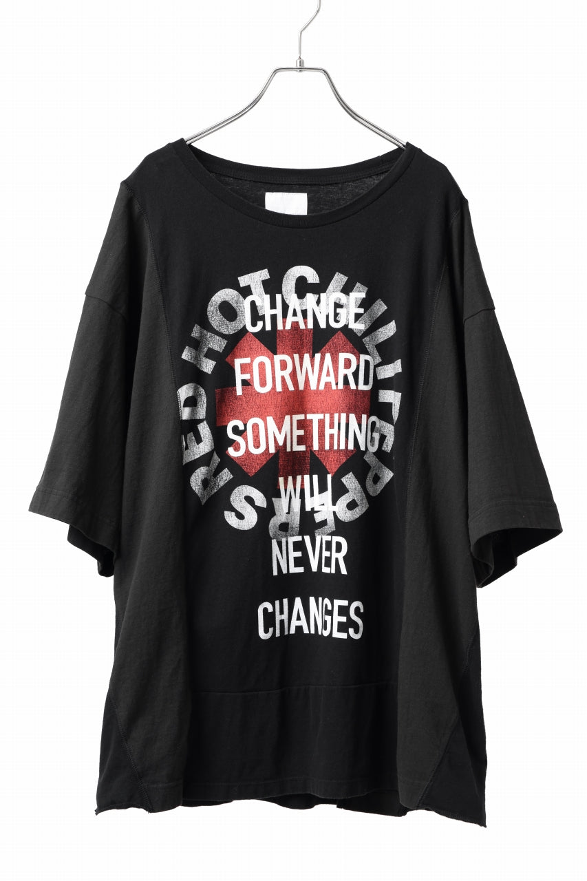 CHANGES VINTAGE REMAKE MULTI PANEL TEE (BLACK #5)