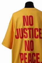 画像をギャラリービューアに読み込む, mastermind WORLD JUSTICE TEE / BOXY FIT (YELLOW)