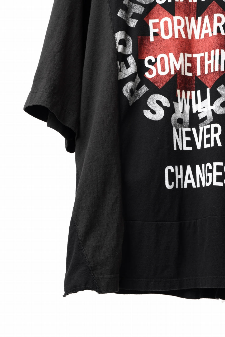 CHANGES VINTAGE REMAKE MULTI PANEL TEE (BLACK #5)