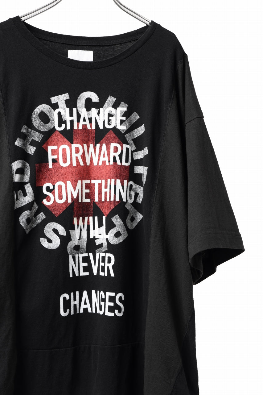 CHANGES VINTAGE REMAKE MULTI PANEL TEE (BLACK #5)