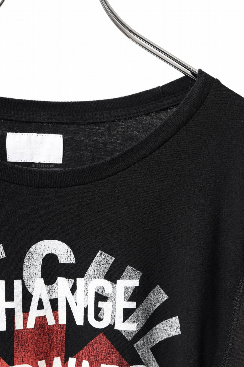 CHANGES VINTAGE REMAKE MULTI PANEL TEE (BLACK #5)