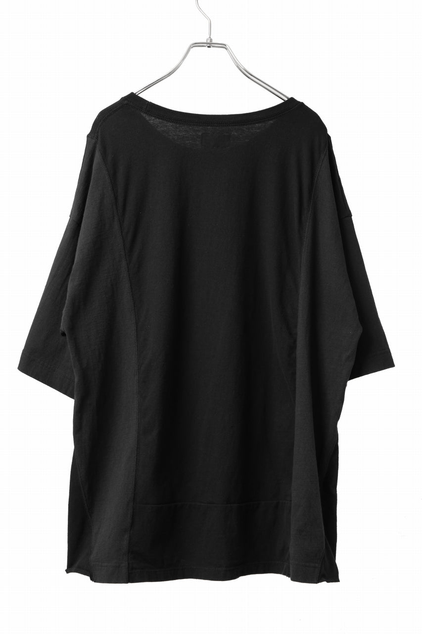 画像をギャラリービューアに読み込む, CHANGES VINTAGE REMAKE MULTI PANEL TEE (BLACK #5)