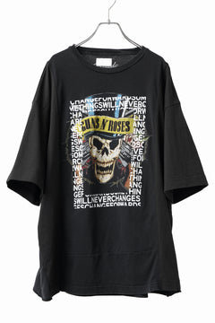 画像をギャラリービューアに読み込む, CHANGES VINTAGE REMAKE MULTI PANEL TEE (BLACK #11)