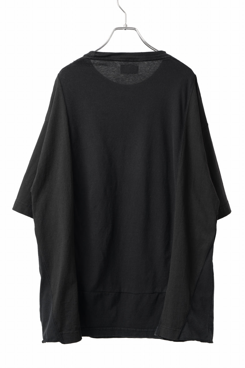 CHANGES VINTAGE REMAKE MULTI PANEL TEE (BLACK #11)