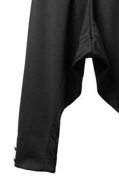 Load image into Gallery viewer, [Reserved product *Additional production] vital x DEFORMATER.® exclusive TAILOR WIDE TAPERED PANTS / GAUDI SMOOTH JERSEY (BLACK)