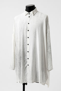 Load image into Gallery viewer, PAL OFFNER OVER SIZED SHIRT / VISCOSE (DOTS PRINT)