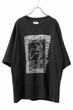 画像をギャラリービューアに読み込む, CHANGES VINTAGE REMAKE MULTI PANEL TEE (BLACK #3)