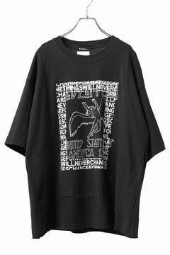 Load image into Gallery viewer, CHANGES VINTAGE REMAKE MULTI PANEL TEE (BLACK #3)