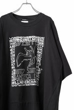 画像をギャラリービューアに読み込む, CHANGES VINTAGE REMAKE MULTI PANEL TEE (BLACK #3)